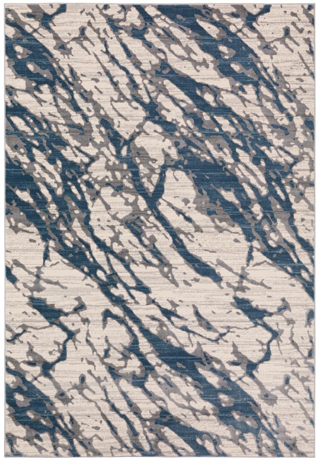 Dalyn Rugs Cascina Cc3 Indigo 9'10&quot; X 13'2&quot; Rectangle Soft Area Rug, Easy Clean, Non Shedding, Bedroom, Entry, Living Room, Dining Room, Kitchen Rug