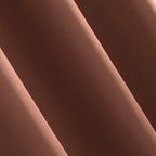 Sun Zero Easton Energy Saving Blackout Grommet Curtain Panel, 40' X 95', Terracotta Orange