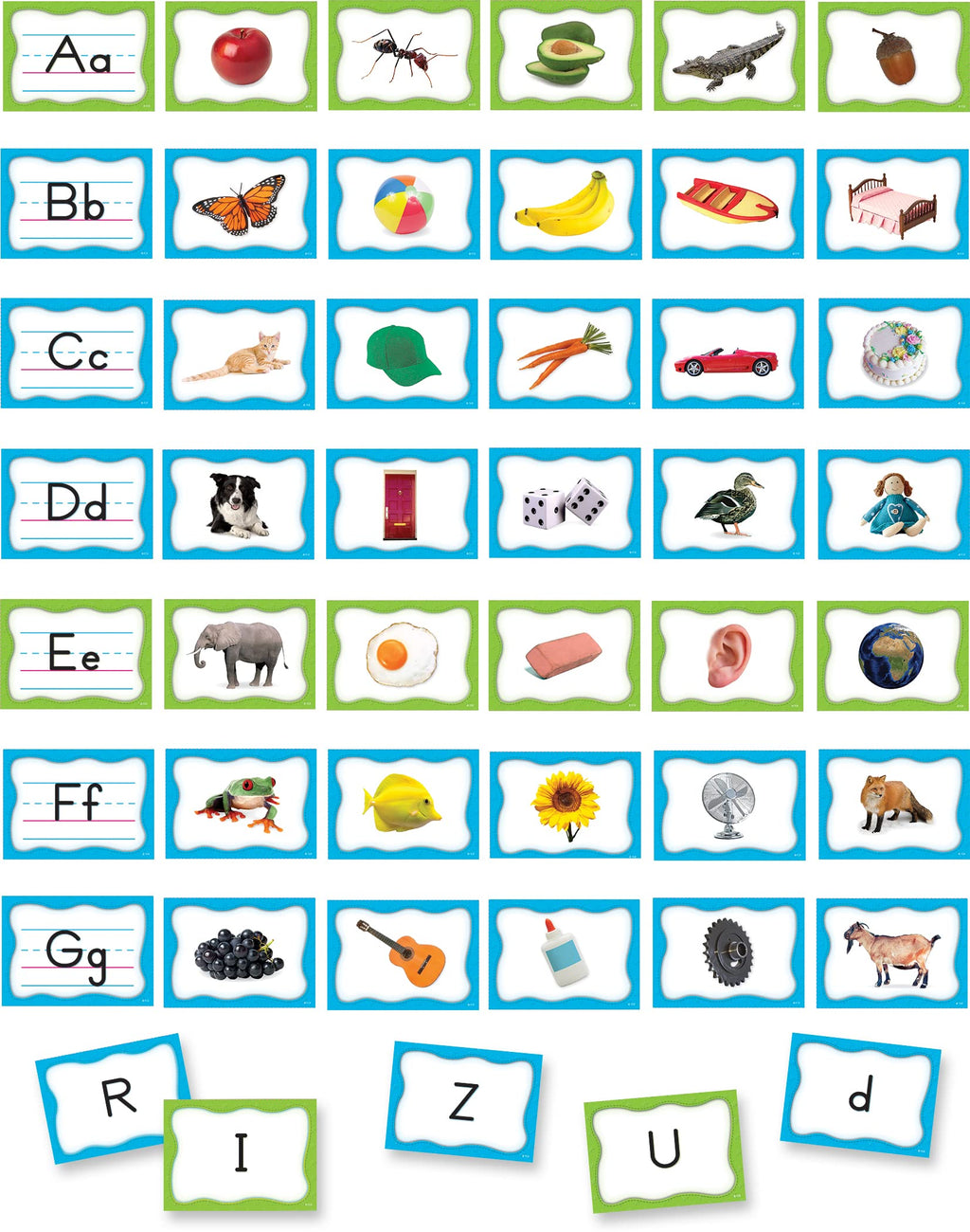Teacher Created Resources Alphabet Pocket Chart Cards (TCR20852)