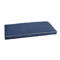 Sorra Home Sunbrella Corded Bench Cushion, 1 Count (Pack Of 1), Spectrum Indigo