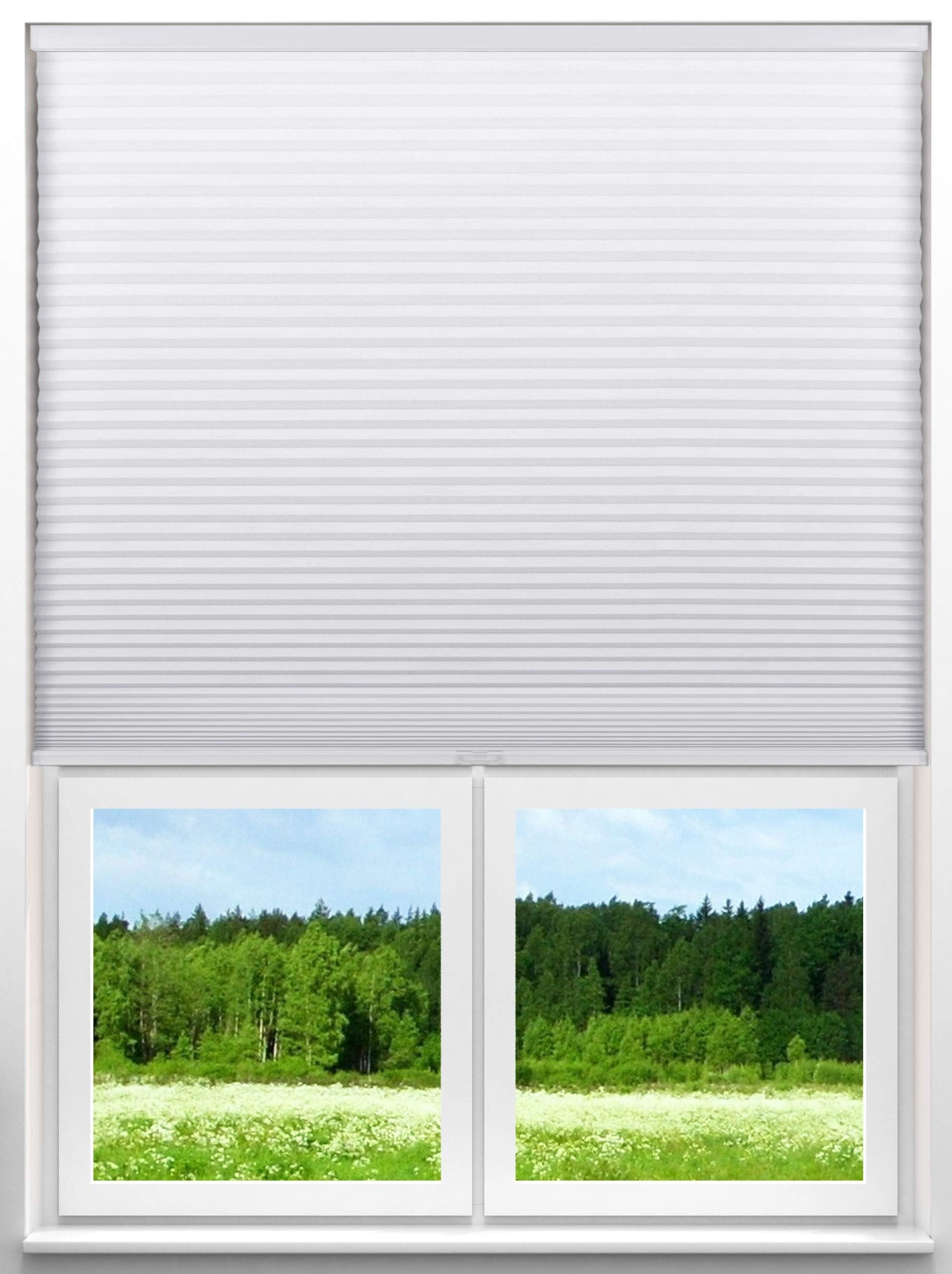 Arlo Blinds Single Cell Room Darkening Cordless Cellular Shades, Color: White, Size: 19.5'' W X 72'' H