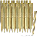 Teling 36 Pcs Small Ballpoint Pen Mini Pens Bulk 4 Inch Short Small Pens Tiny Pen Ink Ballpoint Pens For Notebook Notepads Schoo