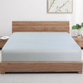 Bamboo Viscose Cooling Fitted Sheet King Size Only, 400 Thread Count, 16'' Deep Pocket Cooling Bottom Sheets For Hot Sleeper, Si