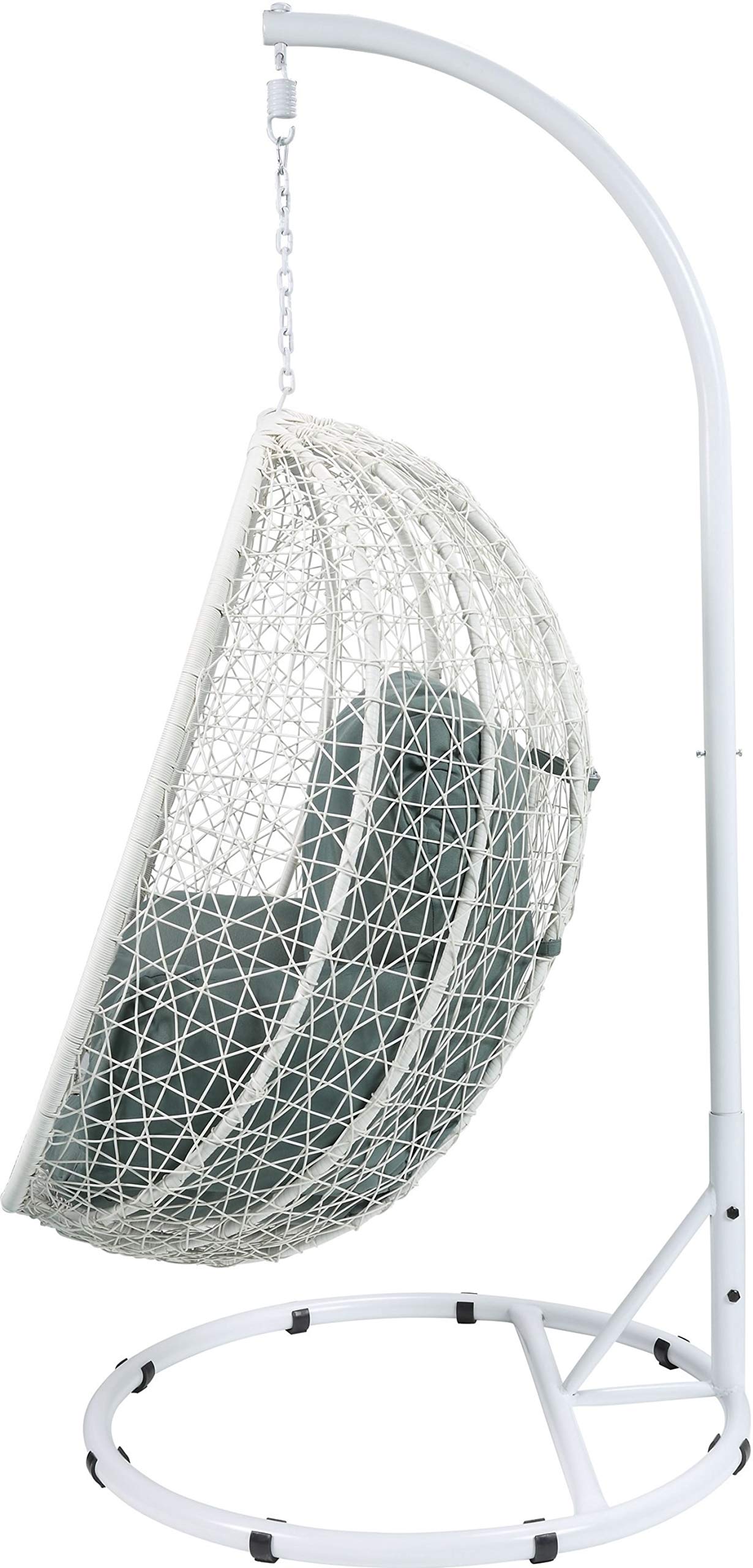 Acme Furniture Simona Hanging Chair, White