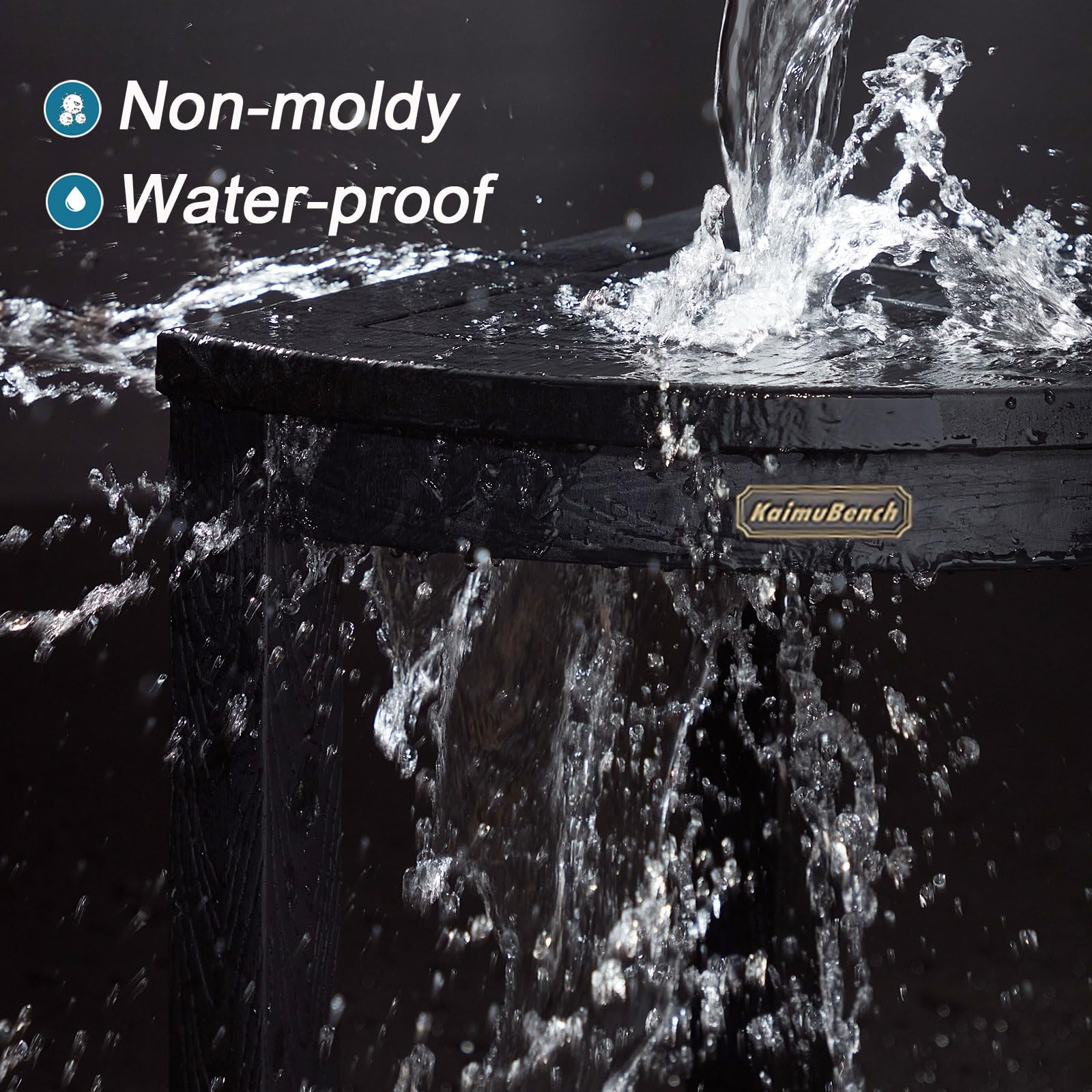 Shower Bench For Inside Shower, Poly Lumber Corner Shower Stool, Plastic Bathroom Bench Seat For Shaving Legs, Shower Chair Seat