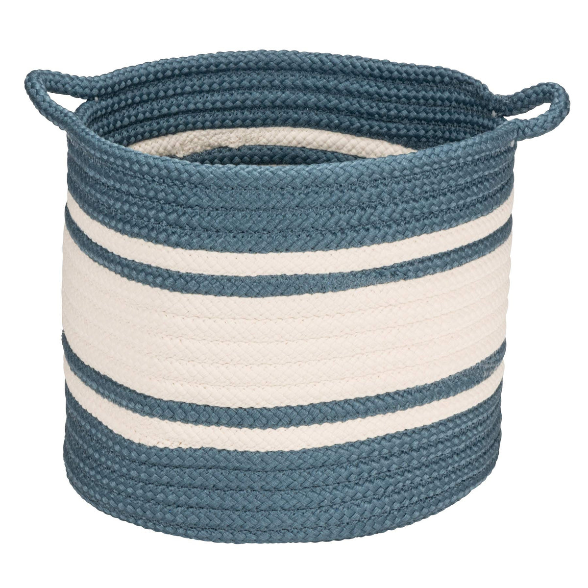 Colonial Mills Outland Basket, 14&quot;X14&quot;X12&quot;, Blue