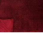 Pavilia Soft Fleece Burgundy Dark Red Throw Blanket For Couch, Lightweight Plush Warm Blankets For Bed, Fuzzy Cozy Flannel Blank