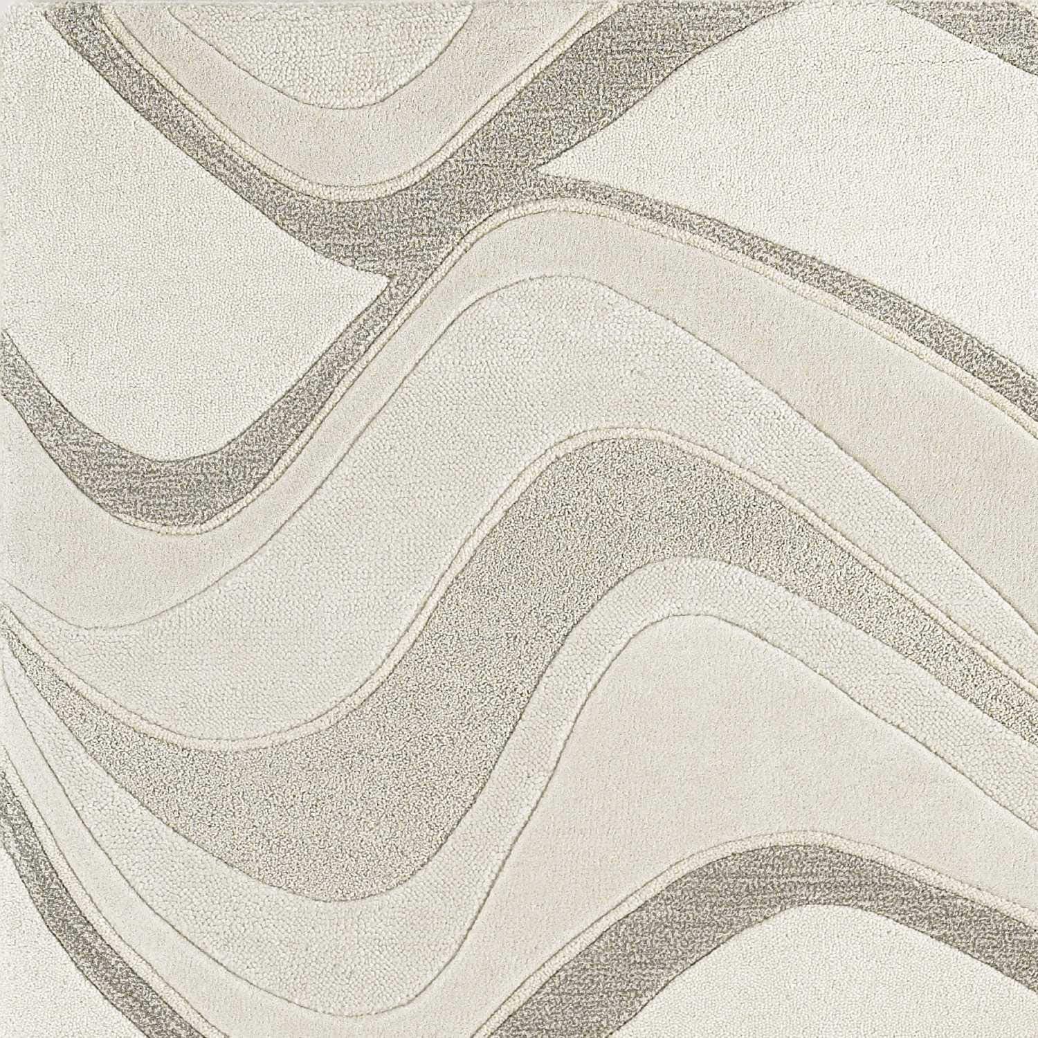 HomeRoots Decor 27-inch X 45-inch Wool Ivory Area Rug