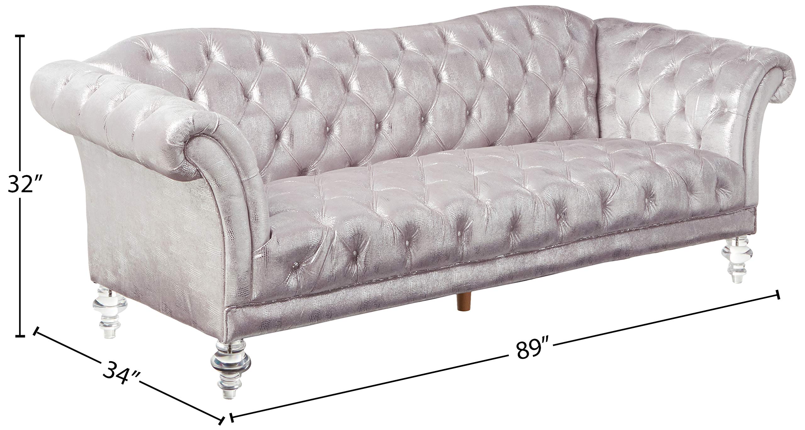 Acme Dixie Tufted Sofa
