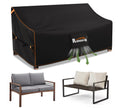 Rimwig Outdoor Sofa Covers Waterproof 3-Seater outdoor couch cover 420D Heavy Duty Patio Sofa Covers with rainproof windproof 79