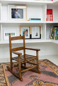 Jack-Post KN-10N Classic Childs Porch Rocker Natural Laquer Oak