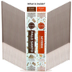 Trumiri Incense Sticks - Combo Pack Of 40 Insence-Sticks - 20 Palo Santo + 20 Myrrh - Insenses - Insents - Incents - Inscense -