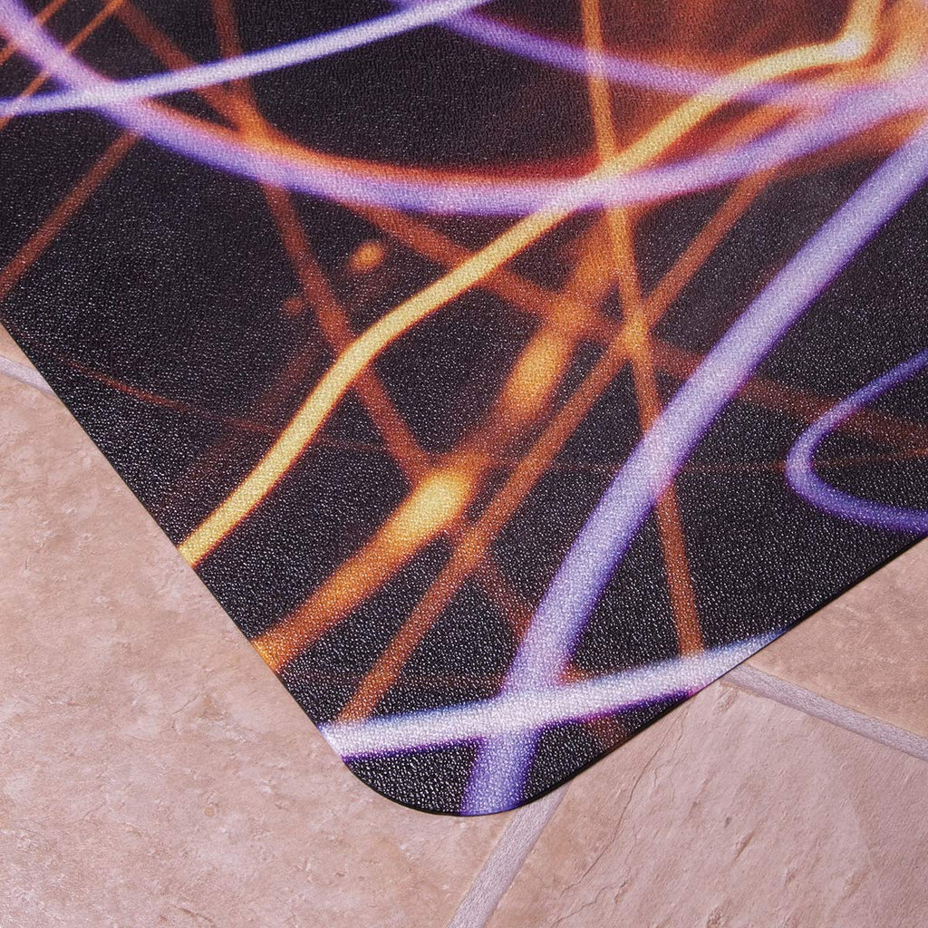 Floortex Polycarbonate Light Swirl Photo Chair Mat 36" x 48" for Carpets and Hard Floors