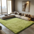 9x12 Fluffy Area Rugs for Living Room,Large Fuzzy Shag Area Rug for Bedroom,Grass Green Soft Non-Shedding Indoor Plush Carpet fo