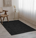 HOMEMONDE Herringbone Cotton Area Rug - 3 x 5 Abstract Accent Rug - Reversible Boho Lightweight Throw Rug for High Traffic Are