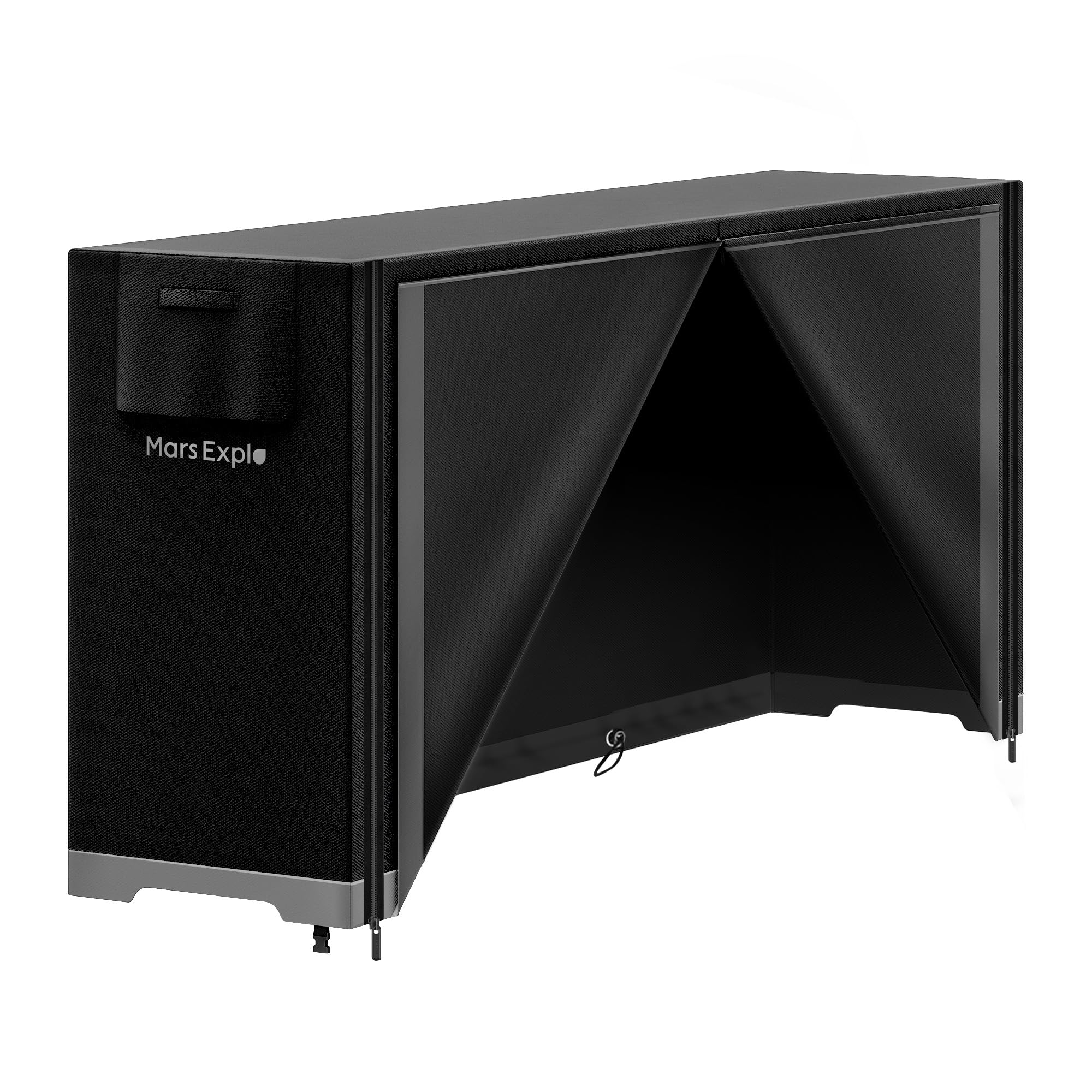 Mars Explo 8 Ft Firewood Rack Cover, Wood Storage Cover, Wood Pile Tarp, Log Rack Cover With Weather Resistant Oxford Fabric For