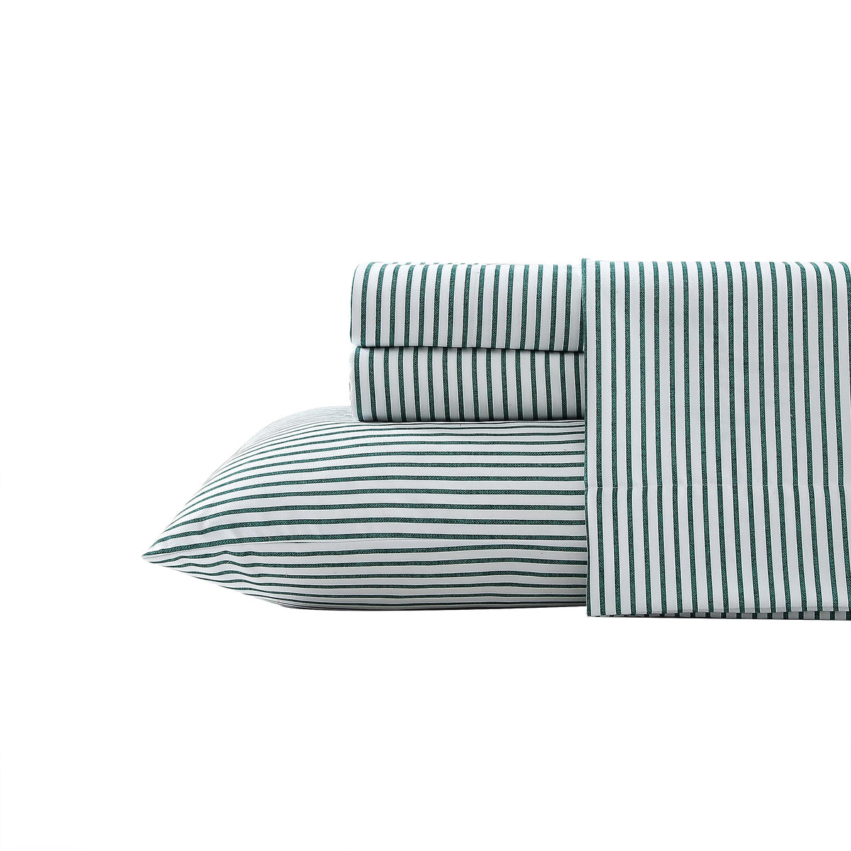 Nautica - Twin Sheet Set, Brushed Flannel Bedding Set, Soft & Cozy Home Decor (Harmead, Twin)