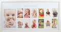 Babys First Year Frame in Elegant White Natural Wood - My First Year Baby Picture Frame for Photo Memories (White)