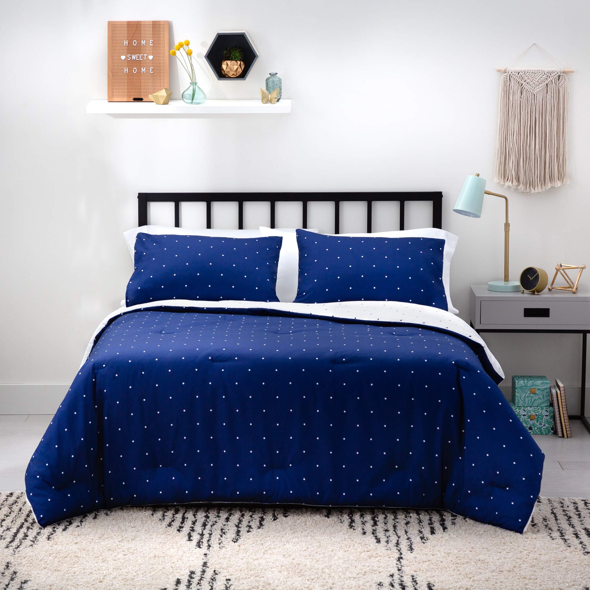 Linenspa All Season Hypoallergenic Down Alternative Microfiber Comforter