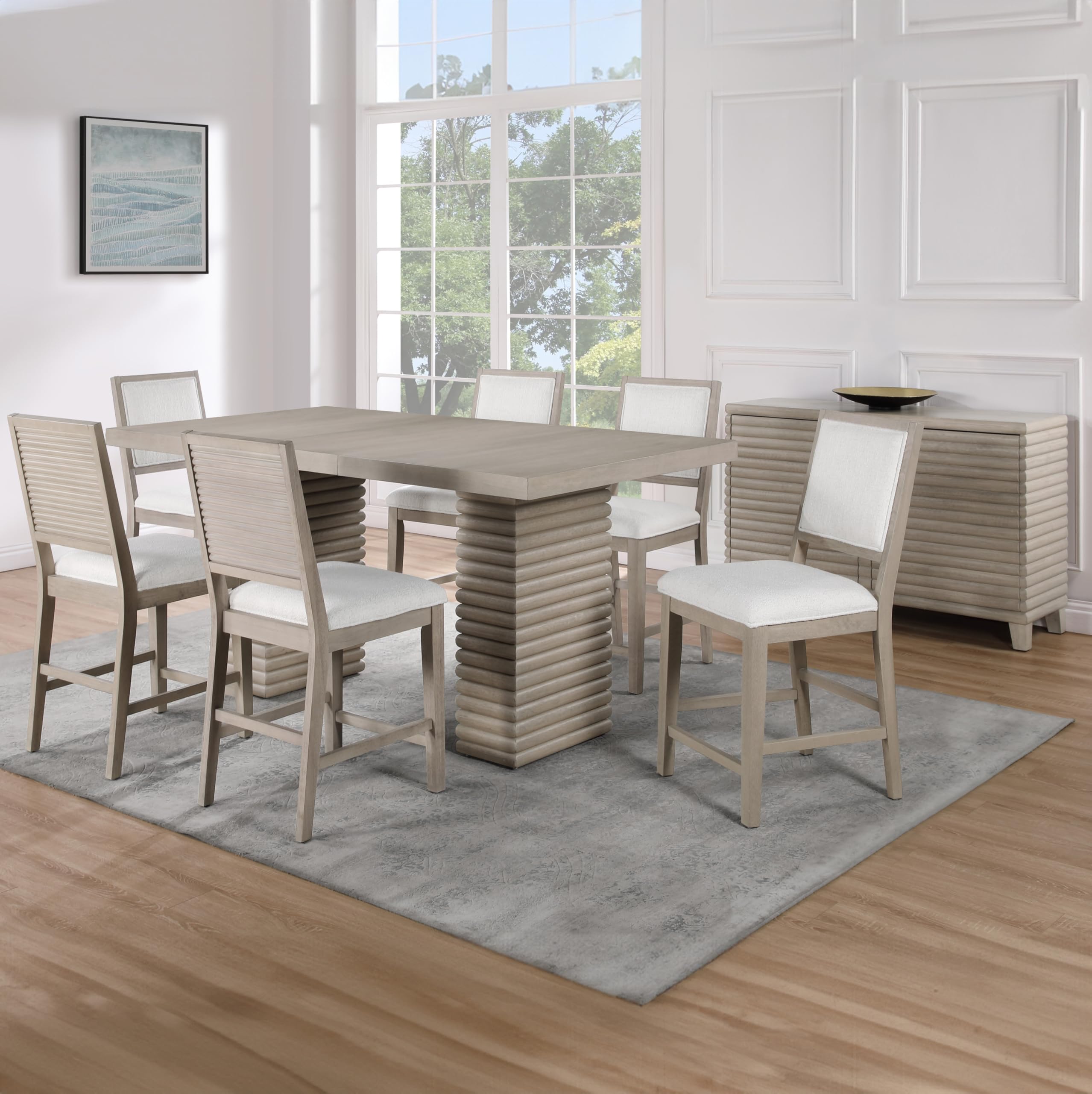 Steve Silver Company Lily Chair, Gray
