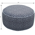 Kozyard Inflatable Stool Ottoman Used For Indoor Or Outdoor, Kids Or Adults, Camping Or Home (Affinity)
