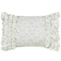 Laura Ashley Throw Pillow Cotton Envelope Closure, Elegant Home Decor For Couch Or Bed, 14' X 20', Harper Pale Green