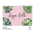 Pro-Graphx Kappa Delta Greek Sorority & Fraternity Flag Officially Licensed, Tapestry, Display Banner, Sign, Letter Pattern Larg