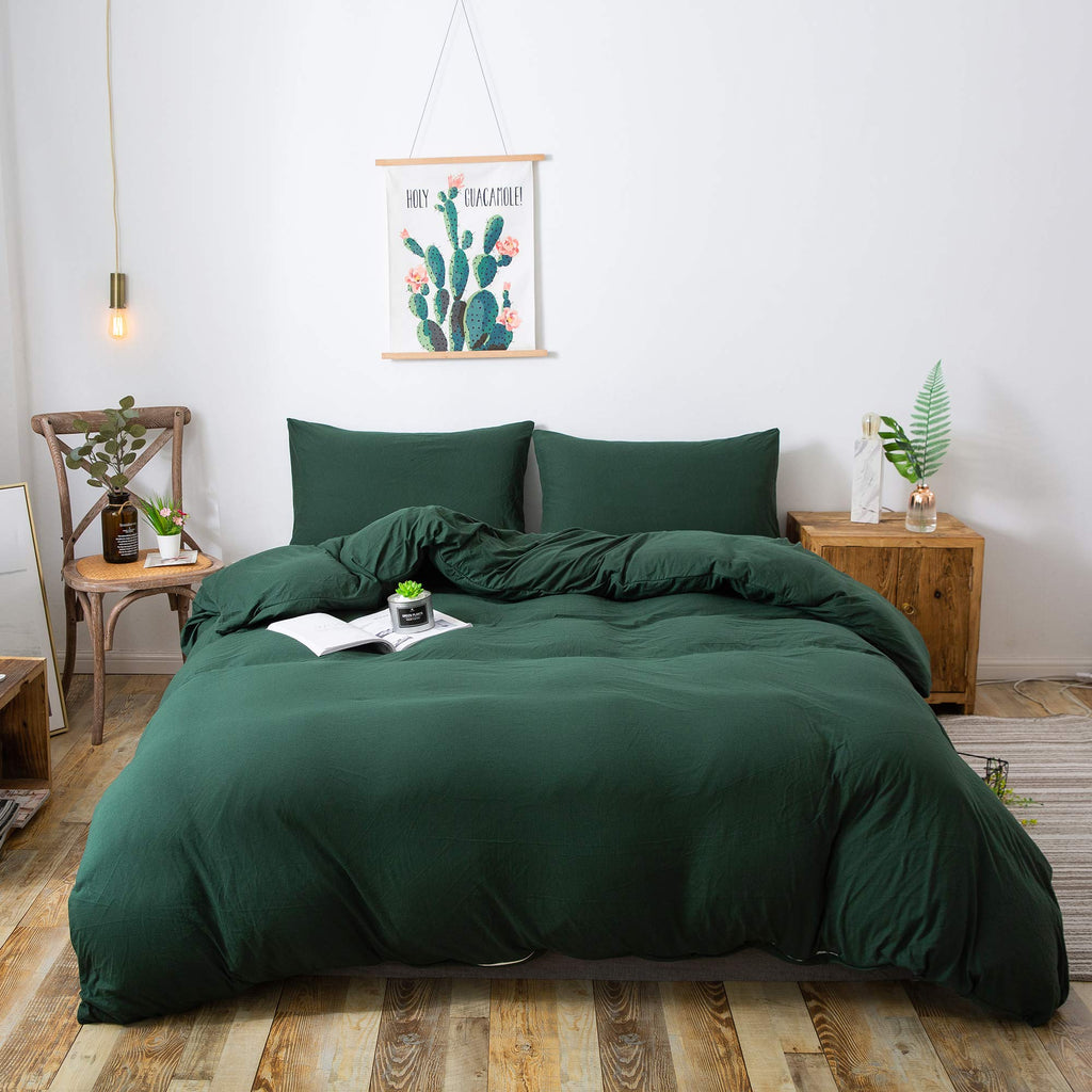 Household 4Pcs 100% Jersey Cotton Pillowcase Queen Size 20 * 30 -Light Weight, Comfortable, Super Soft Pillow Case With Envelope