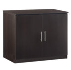 Safco Mayline MSCLDC Medina 2-Door Storage Cabinet, 36"W, Mocha Laminate