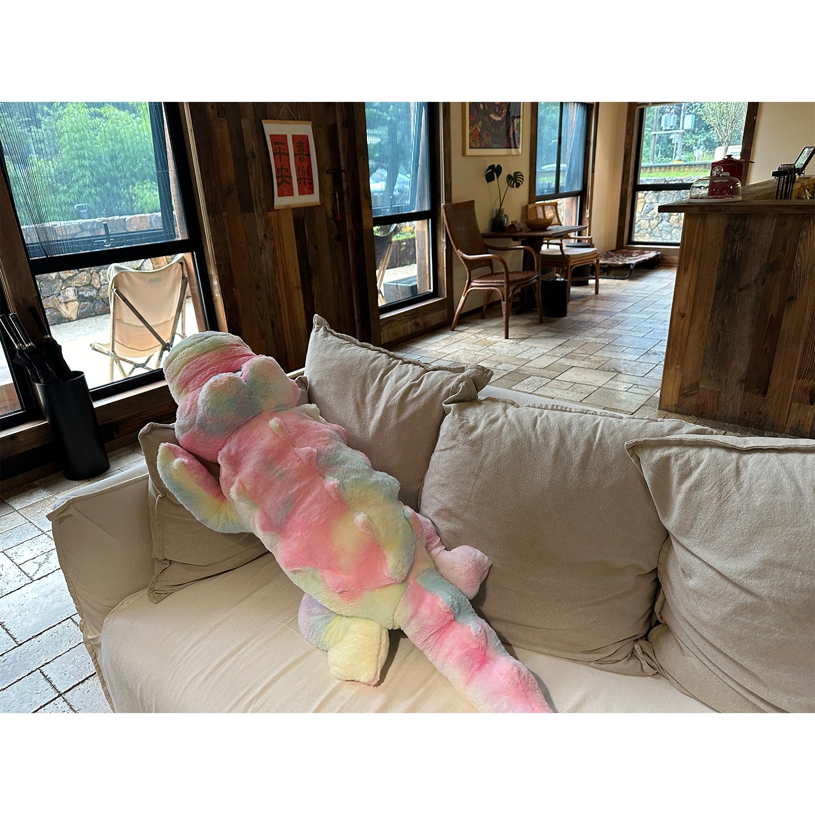 Hofun4U Alligator Plush Pillow, 61 Inch Alligator Stuffed Animal, Home Decor Christmas Valentines Birthday Gift For Boys Girls A