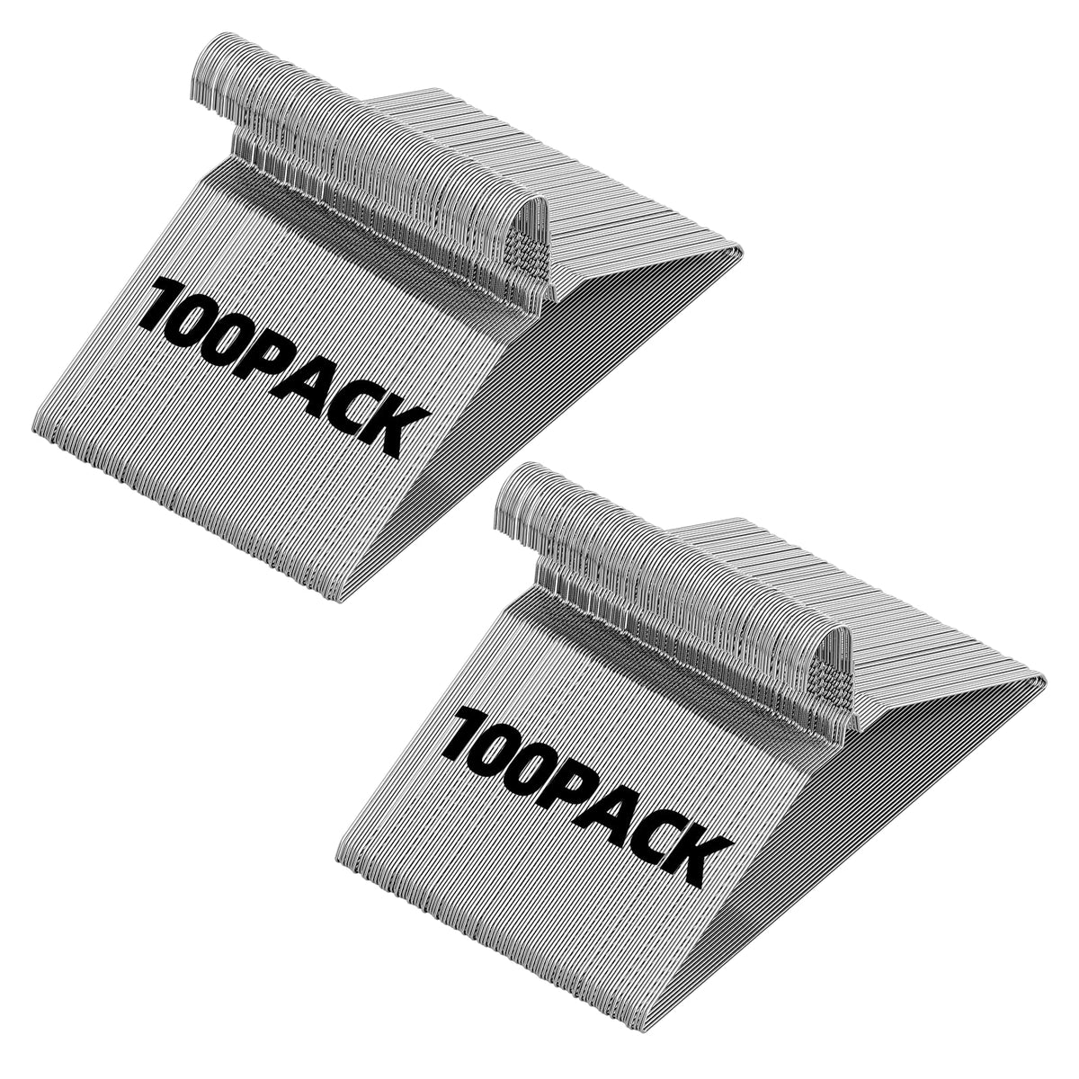 GLOSHOOTING Metal Wire Hangers 200 Pack,Thin for Clothes Space Saving