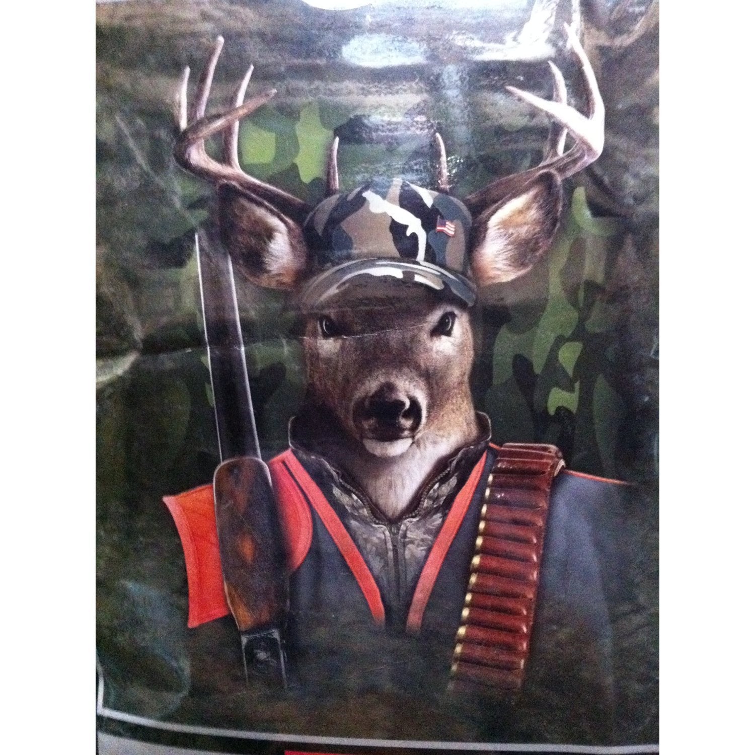 Hunting Buckley Fleece Blanket - 50 x 60 Throw Size - Signature Blanket Designed by Steven Gardener - Officially Licensed Sp