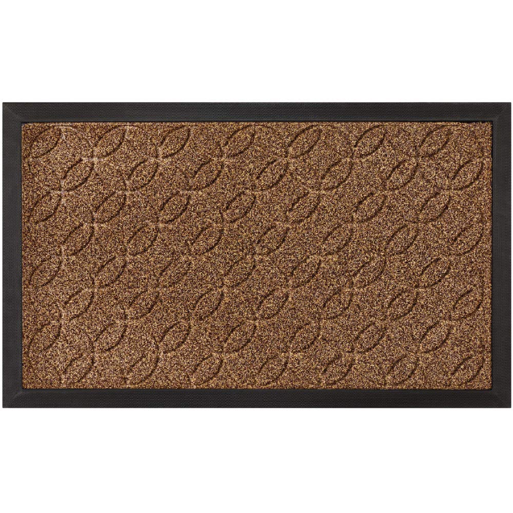 Grip Master Durable Tough Natural Rubber Doormats, 35X23, Waterproof Boots Scraper Mats, Heavy Duty Indoor Outdoor Large Size Do