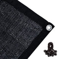 Agfabric 70% 6X 12Ft Sunblock Shade Cloth With Grommets For Garden Patio, Black