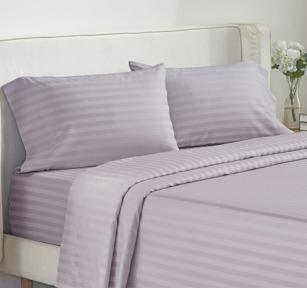 California Design Den - Bed Sheets Twin Size, Soft 100% Cotton Cooling Sheets, Deep Pockets, 500 Thread Count, 3-Pc, Hotel Quali