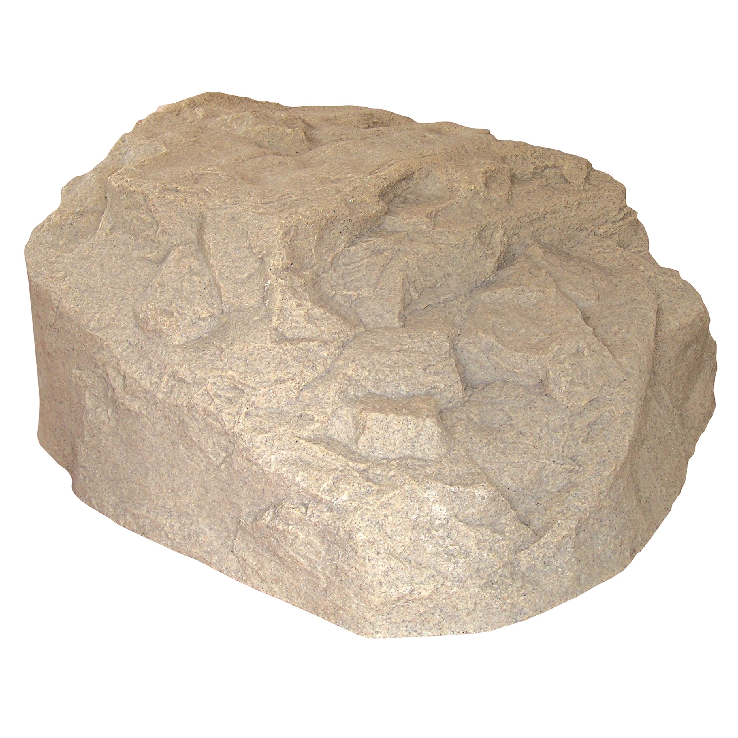 Emsco Group Landscape Rock - Natural Sandstone Appearance - Low Profile Boulder - Lightweight - Easy To Install