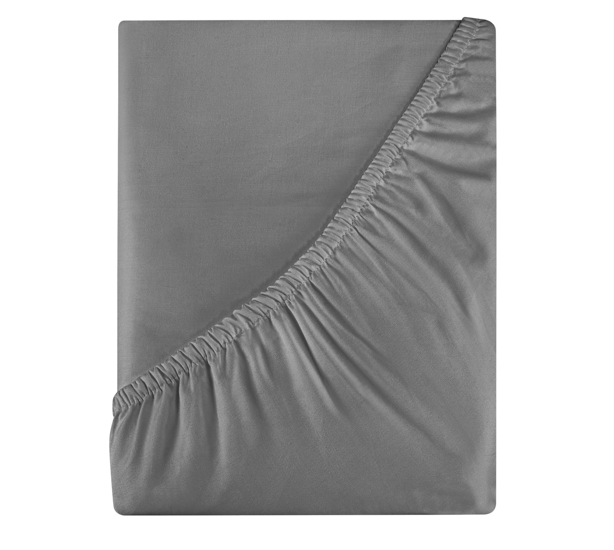 Royale Linens 400 Thread Count 100% Cotton Sateen Fitted Sheet - Ultra-Soft Wrinkle &Fade Resistant - Bottom Sheet - Deep Pocket