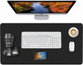 Gaming Mouse Pad, Large Mouse Pad, Waterproof Premium-Textured Mouse Mat, Extended Desk Keyboard Mousepad Non-Slip Mousepad Rubb