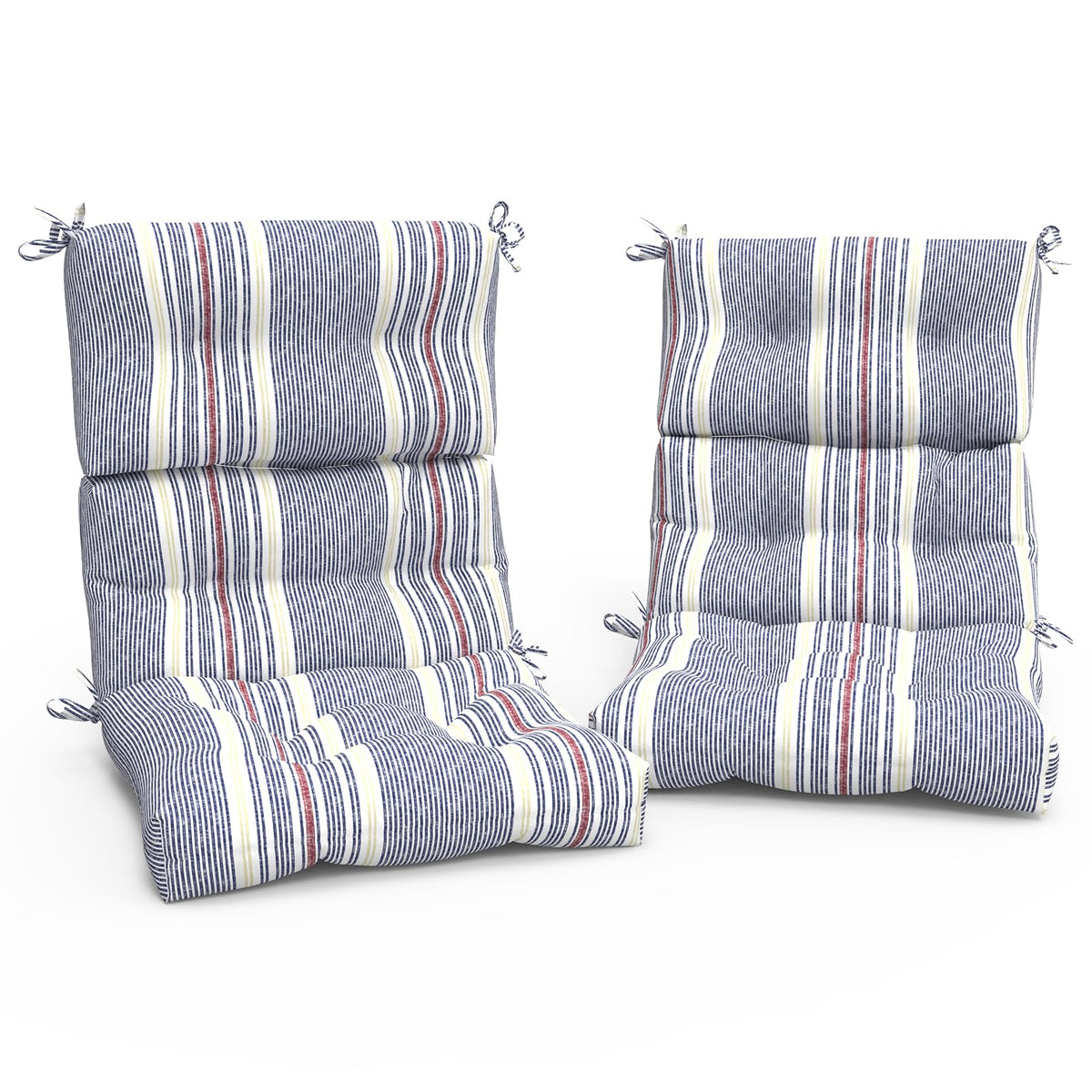 Twlear Outdoor High Back Patio Chair Cushions, Tufted Rocking Chair Cushions, Adirondack Cushions For Garden Porch Home Office U