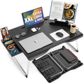 Cooper Mega Table Plus [Premium Xxl Extra Large] Laptop Lap Desk & Book Stand | Multifunctional Foldable Lap Desk, Laptop Desk F