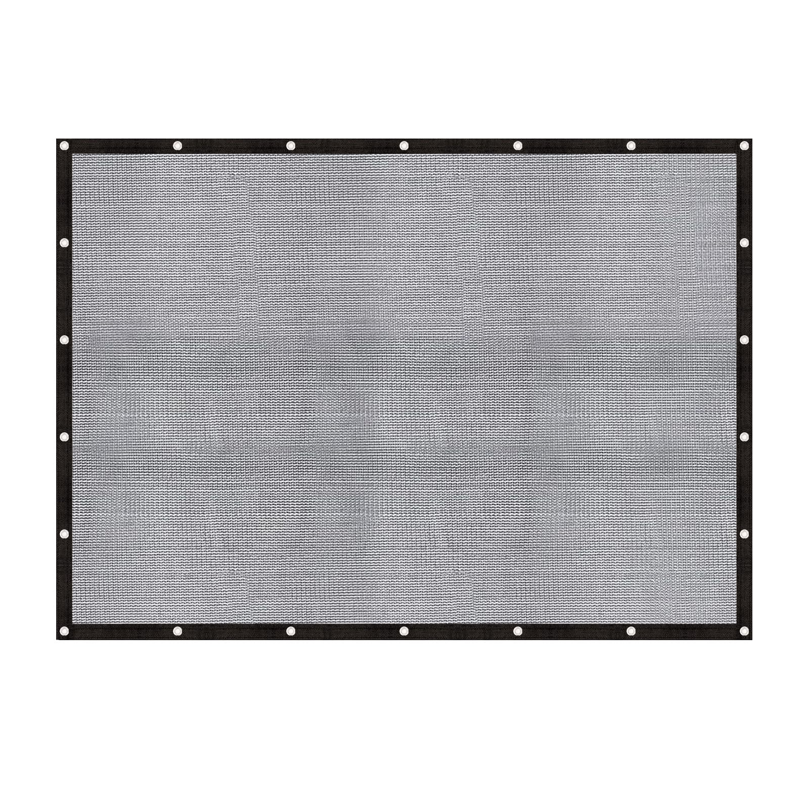 Cool Area 60-70% Shade Cloth 8X10Ft Heavy Duty Knitted Mesh Tarp With Grommets Mesh Screen For Patio Canopy Garden Porch Greenho