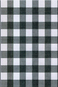 Mad Mats Buffalo Indoor/Outdoor Floor Mat (5' X 8', Black White)
