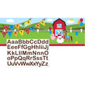 Creative Converting 1 Count Farmhouse Fun Giant Party Banner with Stickers