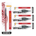 Zebra Sarasa Grand, Retractable Gel Ink Pen, Rose Gold Barrel, Medium Point, 0.7Mm, Black Ink, 1-Count Bundle With 6 Refills