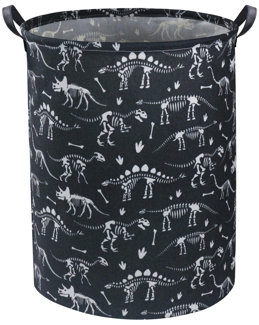 HIYAGON Dinosaur Kids Laundry Basket Kids Laundry Hamper Baby Nursery Hamper for Boys and Girls Cute Toy Storage Organizer Bins 