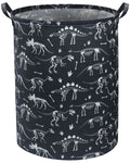 HIYAGON Dinosaur Kids Laundry Basket Kids Laundry Hamper Baby Nursery Hamper for Boys and Girls Cute Toy Storage Organizer Bins 