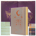 Tiefossi Dotted Journal Notebook, Butterfly Journal For Women Men,160Gsm Thick Paper With 256 Numbered Pages, A5 Hardcover Journ