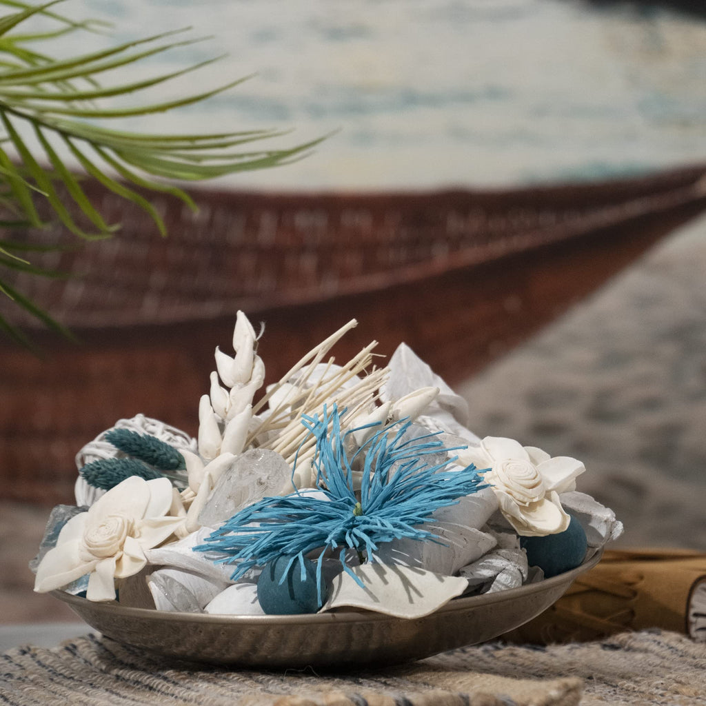 Andaluca Maison Box Fragrance Potpourri Decorative Vase & Bowl Filler Home D  Cor (Linen Breeze)