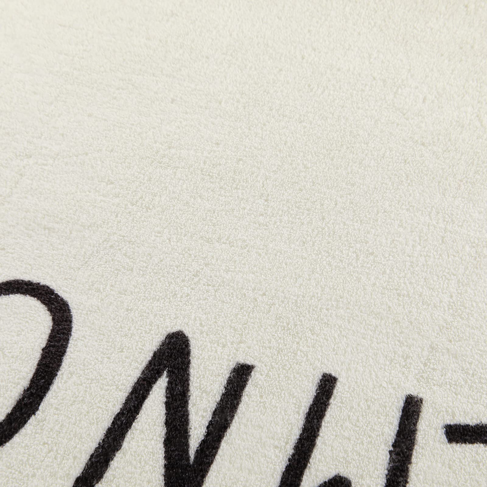 Topotdor Round Kids Play Rug Alphabet Nursery Area Rug Extra Large Soft Crawling Play Mat For Children Toddlers Bedroom (47 Inch, Beige)