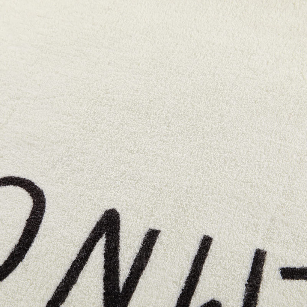 Topotdor Round Kids Play Rug Alphabet Nursery Area Rug Extra Large Soft Crawling Play Mat For Children Toddlers Bedroom (47 Inch, Beige)